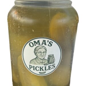 Oma’s Pickles Gallon Jar